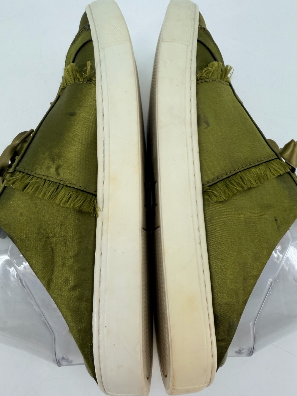 Free People Green Naples Slip On Sneaker 39 FLAWS - Picture 6 of 9